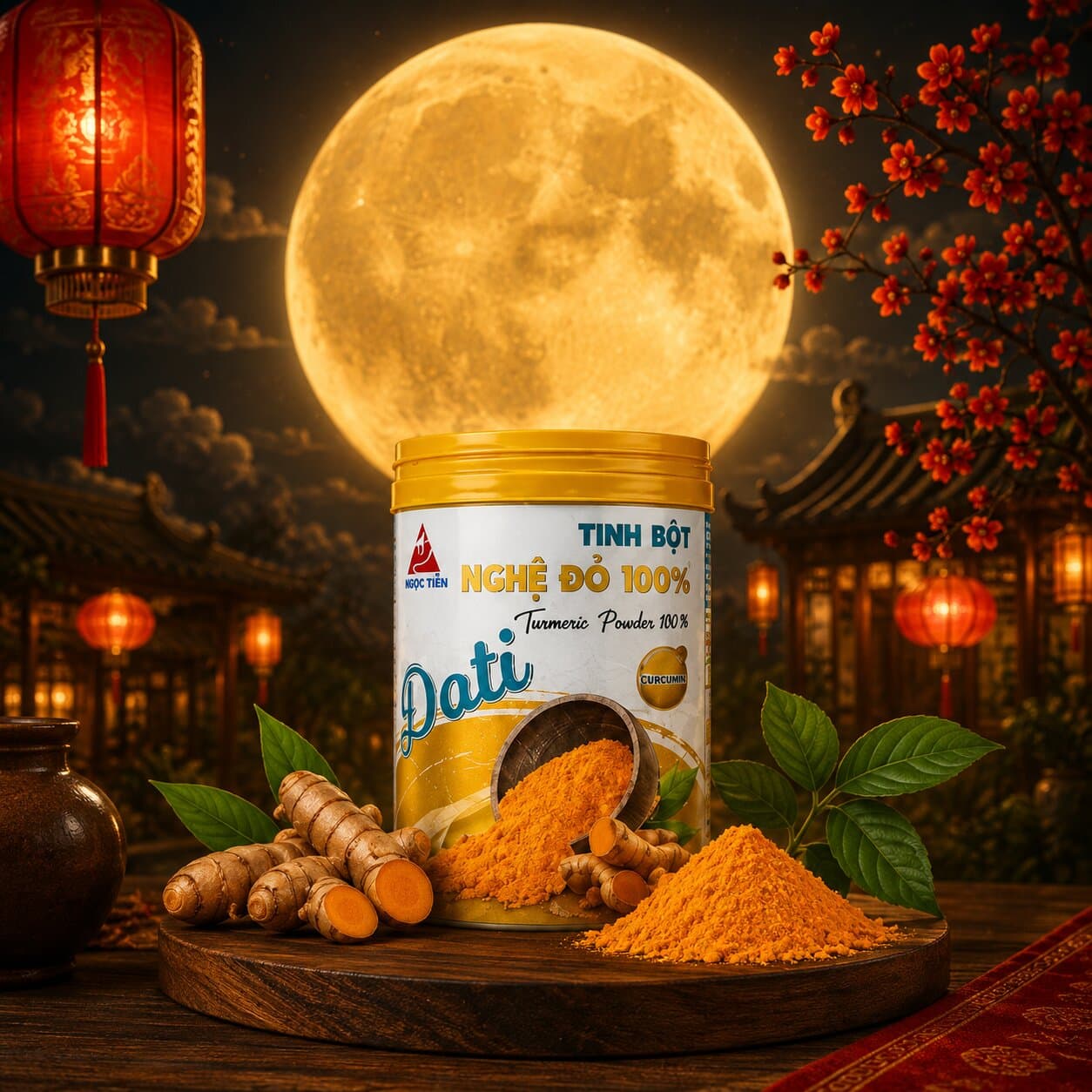 Tinh bột nghệ đỏ Doti